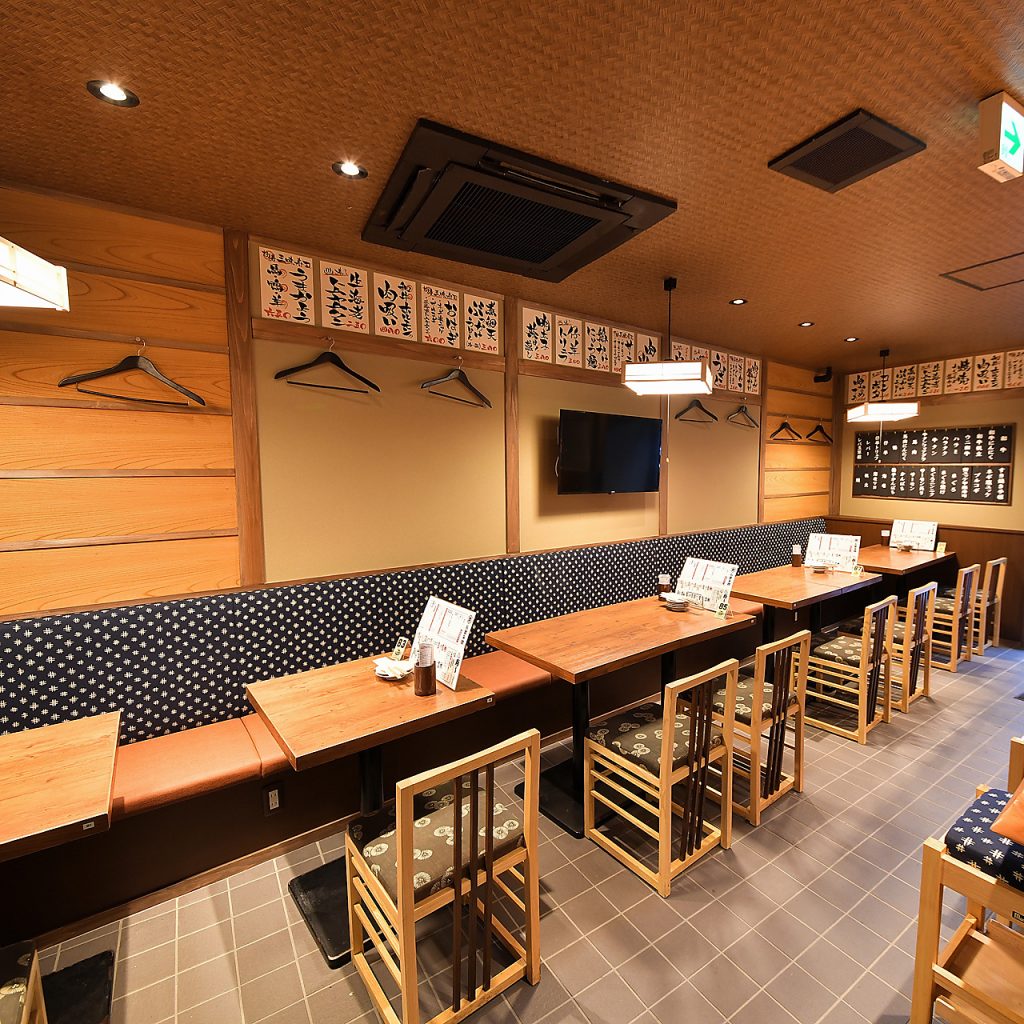 テーブル席の画像