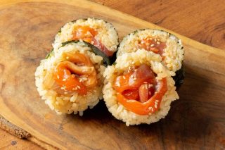 すさび巻き(肉・魚ユッケ巻き)の画像