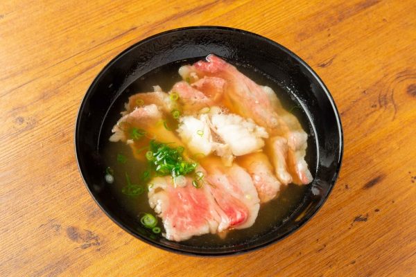 和牛ホルモンの肉吸いの画像