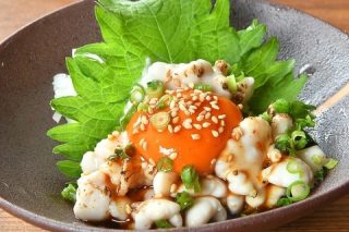 白子炙りユッケの画像