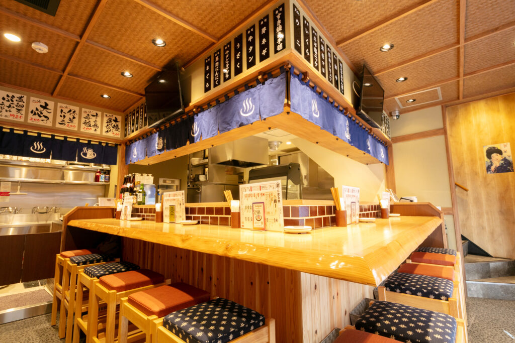 カウンター席の画像