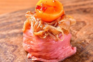 すき焼き手毬の画像