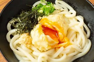 煮卵天ぶっかけうどん(温or冷)の画像
