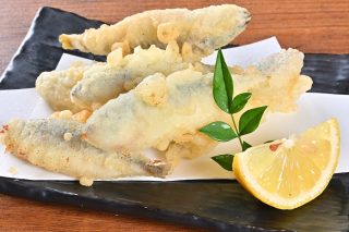 豆アジ天ぷらの画像